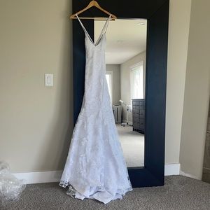 Beautiful white prom dress or wedding dress